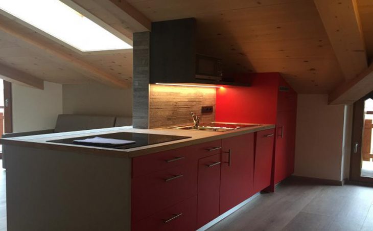 Isola Apartments, Livigno, Kitchenette